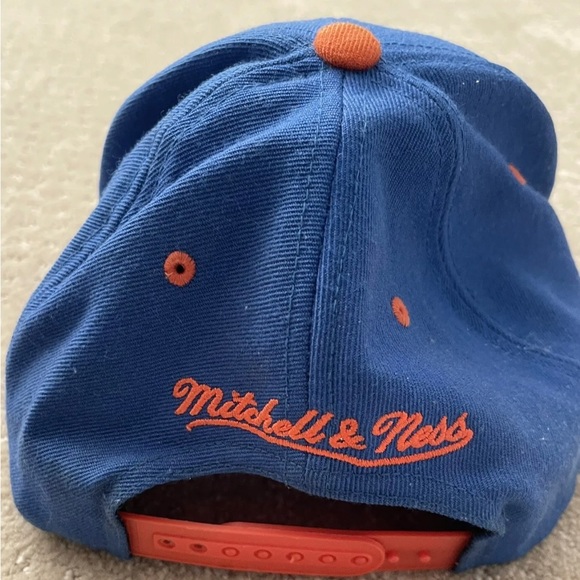 DENVER BRONCOS (Mitchell & Ness) Blue/Orange Snapback Vintage Collection NFL Hat - Picture 3 of 5